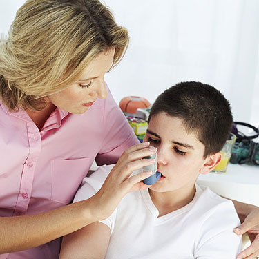 MÃ£es estressadas filhos con asma